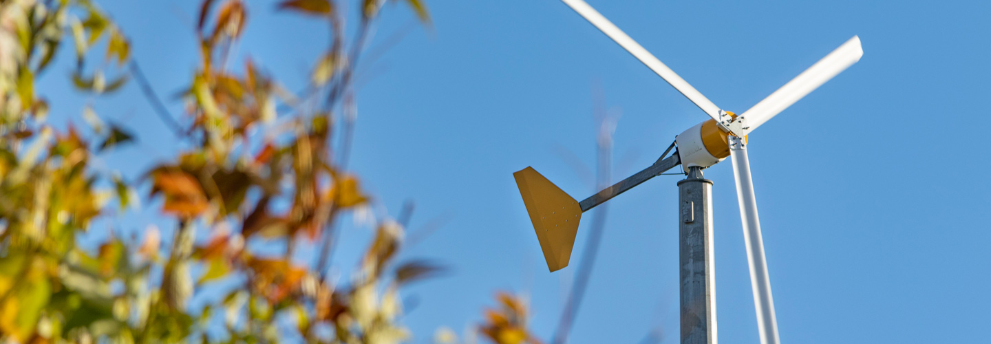 Wind Turbine on Campus